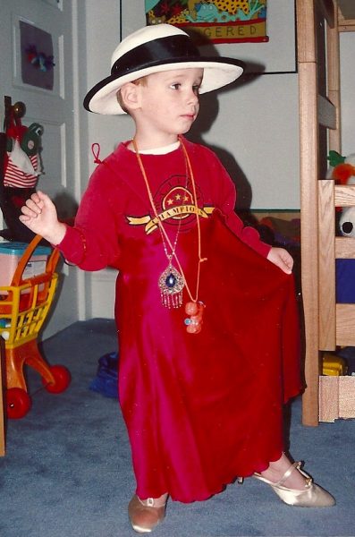 HJ in dress-up 1994